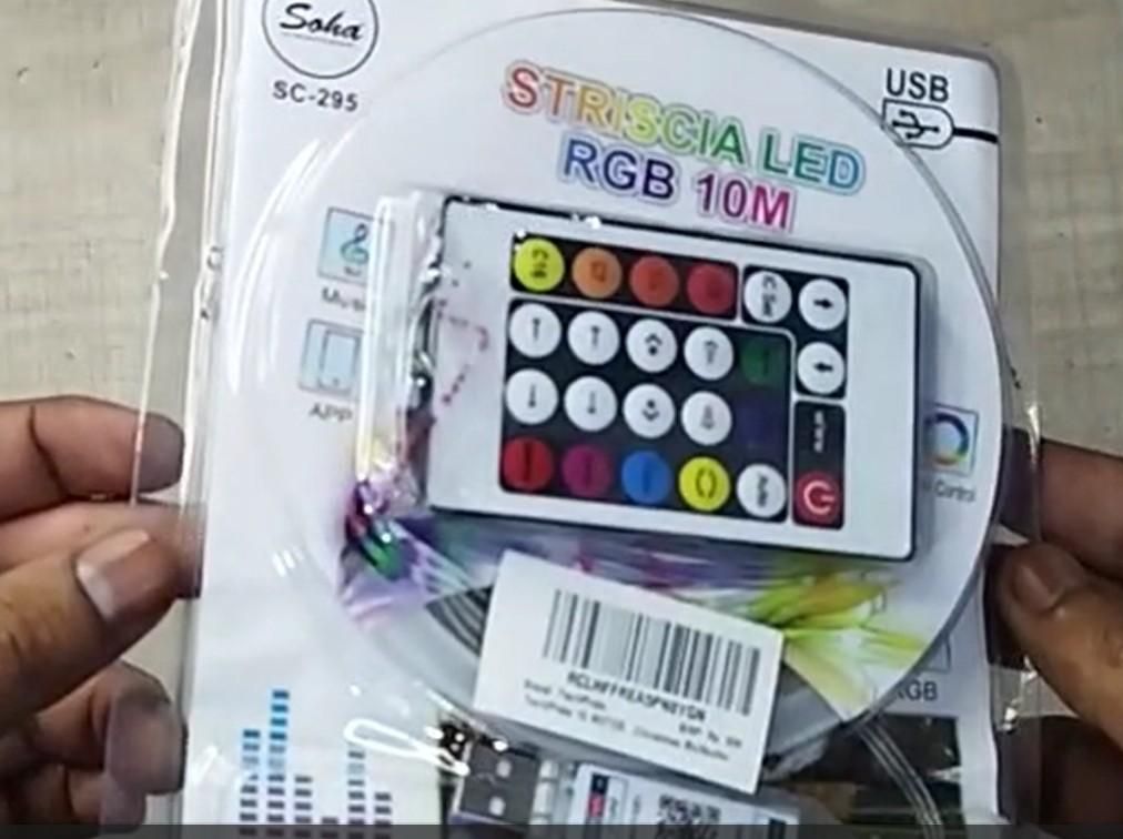 100 LED RGB Light - 10 M Multicolor String